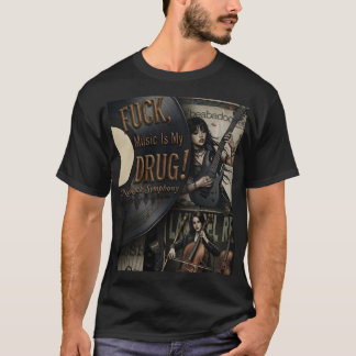 Ny Rock Symfoni Design 1 T Shirt