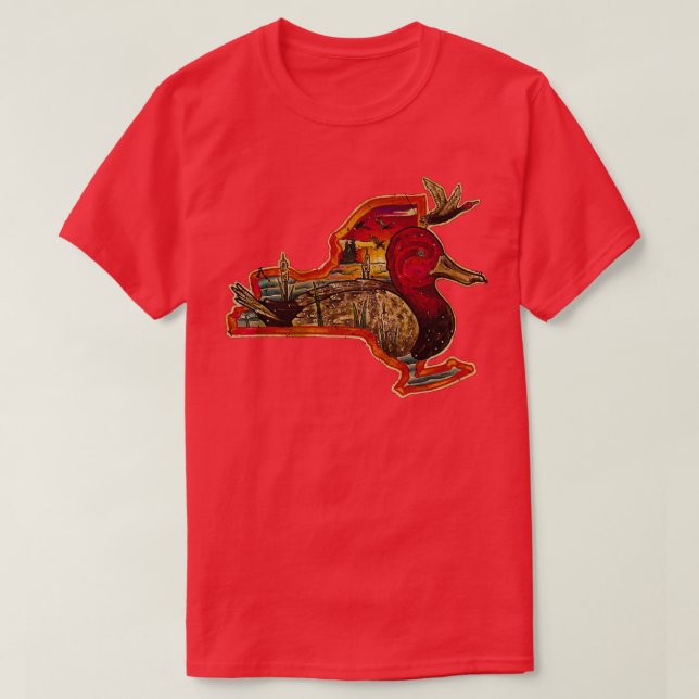 NY Rödhårig Anka T Shirt (Design framsida)