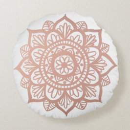 Ny rundpil för Ro-Guld Mandala Rund Kudde