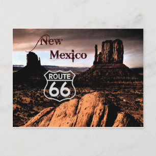 Ny rutt 66 - mexico vykort