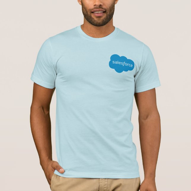 NY Salesforce logotyp - T Shirt (Framsida)