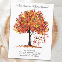 Ny Säsong Ny Adress Höst Vi Har Flyttat Flytt