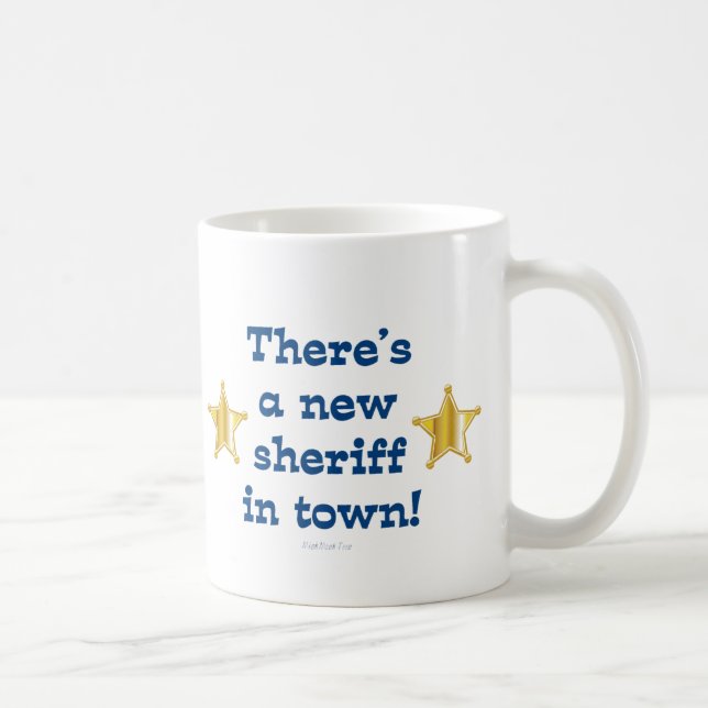 Ny sheriff i Town Kaffemugg (Höger)