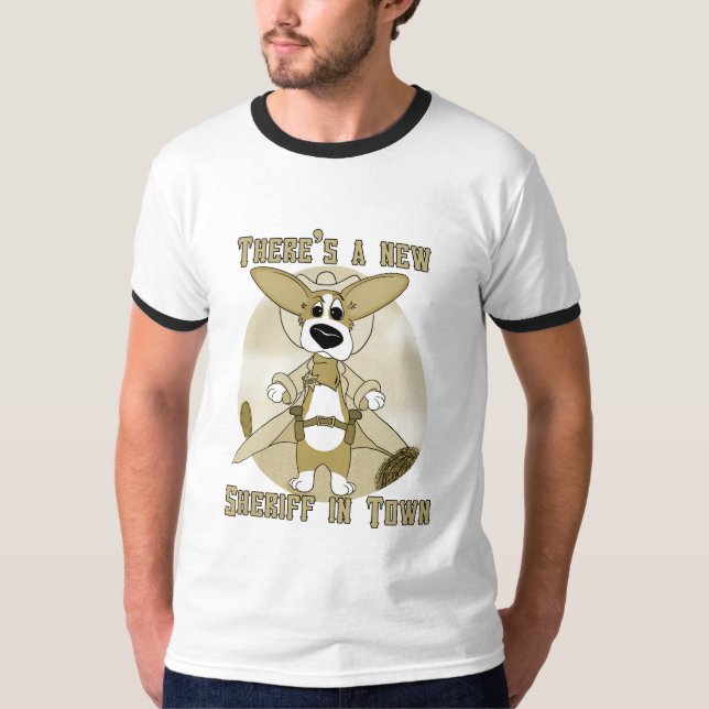 Ny sheriff i TownTShirt Tröja (Framsida)