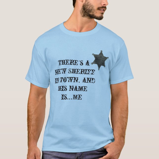 Ny sheriff t-shirt (Framsida)