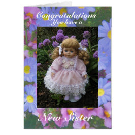 Ny sida hälsningskort