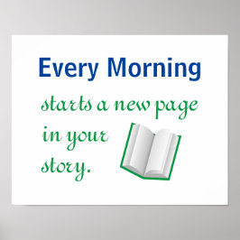 Ny sida i artikelns motivering poster