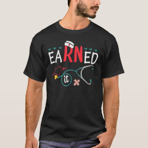 Ny sjuksköterska Est 2022 Rn Studenten för henne e T Shirt
