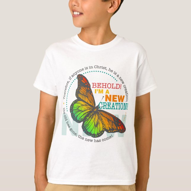 Ny skjorta av typen Creation Butterfly Tröja (Framsida)