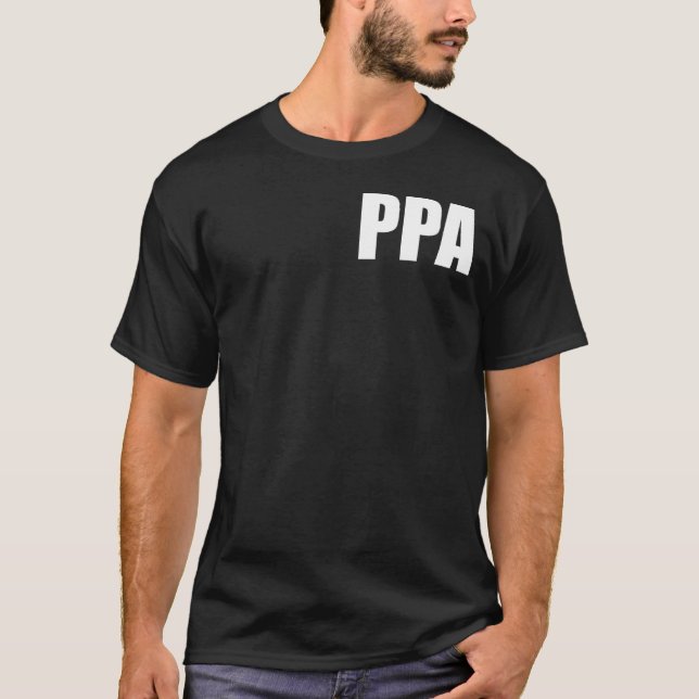 Ny skjorta för Posta-Pessimist anslutning Tee Shirt (Framsida)