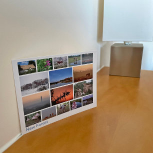 Ny skogsmultiimage 2 vykort
