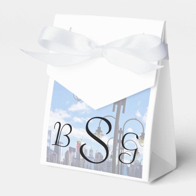 NY - Skyline Seen from Liberty State Park Presentaskar (Framsidan Sidan)