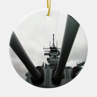 Ny slagskepp BB-62 - jersey Julgransprydnad Keramik