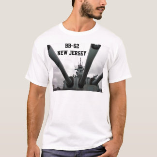 Ny slagskepp BB-62 - jersey Tee Shirt