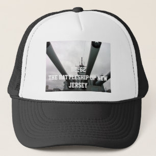 Ny slagskepp BB-62 - jersey Truckerkeps