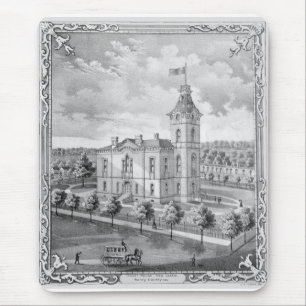 Ny slottdomstolsbyggnad 1875 musmatta