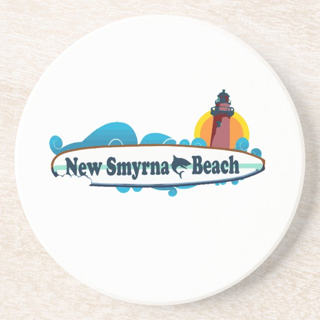 Ny Smyrna Beach. Underlägg Sandsten (Framsidan)