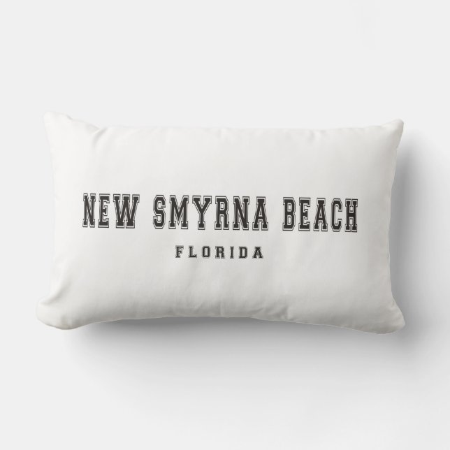 Ny Smyrna strand Florida Lumbarkudde (Framsida)