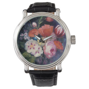 Ny snittvårblomma armbandsur