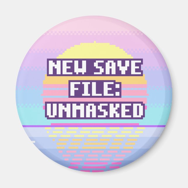 Ny sparfil: Avmaskad neurodivergent magnet (Framsidan)
