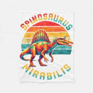 Ny Spinosaurus Mirabilis 2026 Upptäckt Helvete Fleecefilt