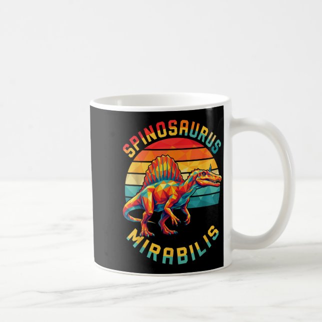 Ny spinosaurus mirabilis 2026 upptäckt helvete kaffemugg (Höger)