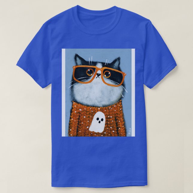 Ny Spooky Sweater T Shirt (Design framsida)