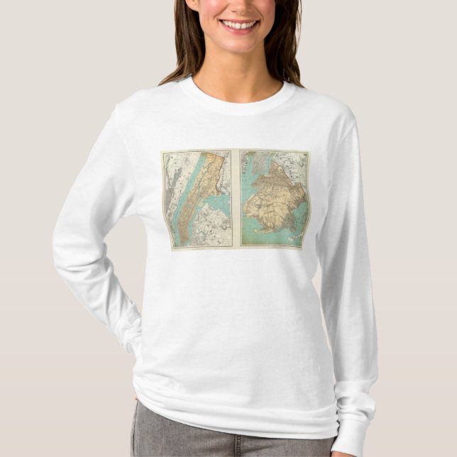 NY-stad, Brooklyn T-shirt (Framsida)