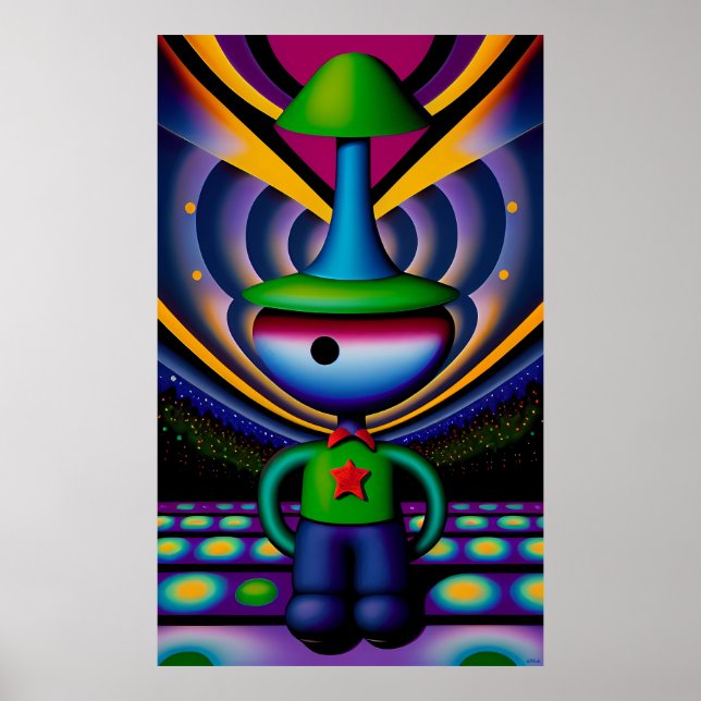 Ny ställföreträdare för Imagination - Ken Gage Art Poster (Framsidan)