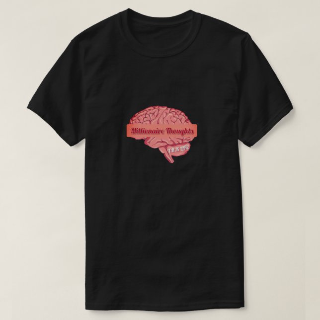 Ny T.R.K Miljonär Konststycke Logotyp T-shirts (Design framsida)