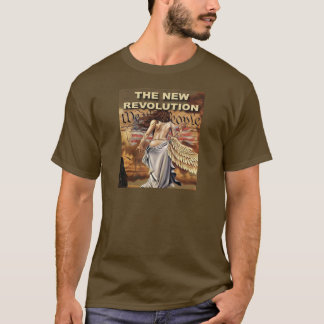 Ny T-tröja för amerikanrevolutionmörk Tee Shirt