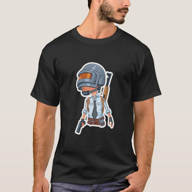 Ny T-tröja för pubg T Shirt (Framsida)