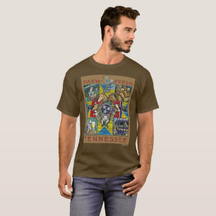 Ny Tennessee för lantgård T-tröja T-shirt