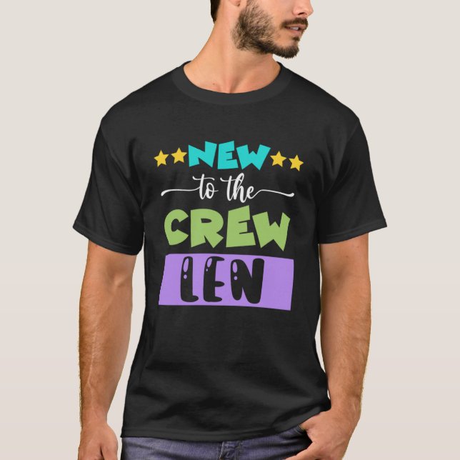 Ny till besättningsgrad t shirt (Framsida)