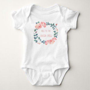Ny till bodykosten Cousin Crew flora baby T Shirt