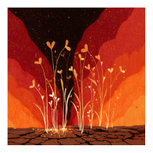 Ny tillväxt - Solarpunk Poster