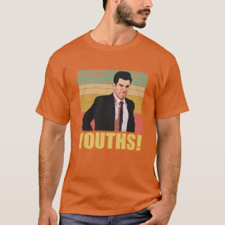 Ny tjejv Show 15Jessica Day Nick Miller Ungdomar W T Shirt