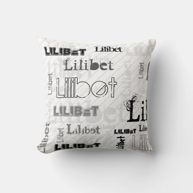 NY! Trendig Boy Girls heter Gift Room Decor Kudde (Framsida)