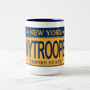 NY TROOPER NY Registreringsskylt Mugg