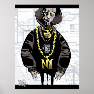 NY-tryck/affisch Poster