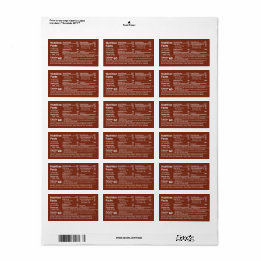 Ny tupplöksmatningstakt för honung i tablettform M Adressetikett