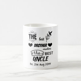 NY UNCLE - Best Brother gör Best Unkie - Kaffemugg