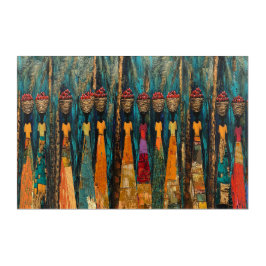 NY unik HAITI, Afrika, Aruba, akrylisk konst