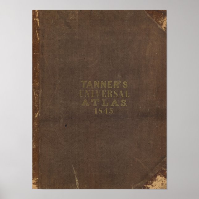 Ny universell atlas poster (Framsidan)