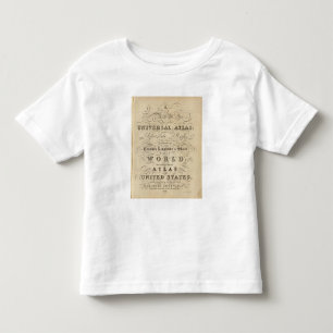 Ny universell kartbok för titelsida t-shirt