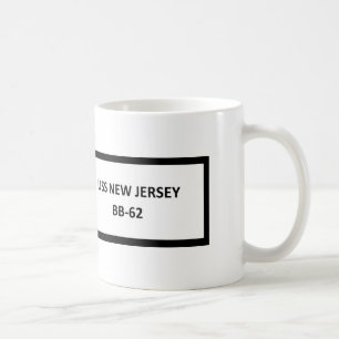NY USS - Jersey VIETNAMKRIGETVETERAN Kaffemugg