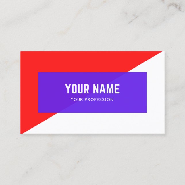 Ny utformning av visitkort (Framsida)