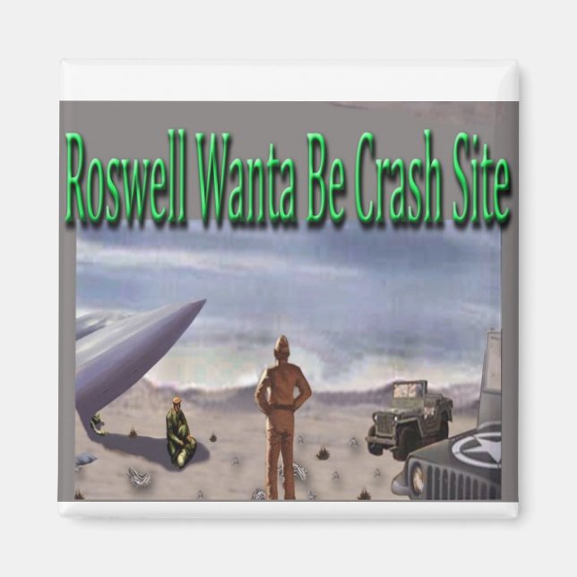 ny utomjordingsfotokopia magnet (Framsidan)