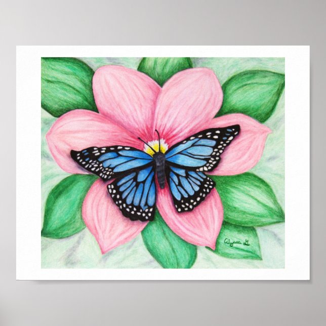 Ny utskrift från början: 8 x 10 tum poster (Framsidan)