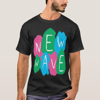 Ny våg Graffiti-målning T Shirt
